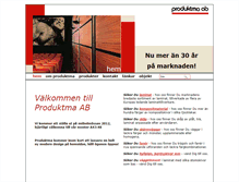 Tablet Screenshot of produktma.se.space2u.com